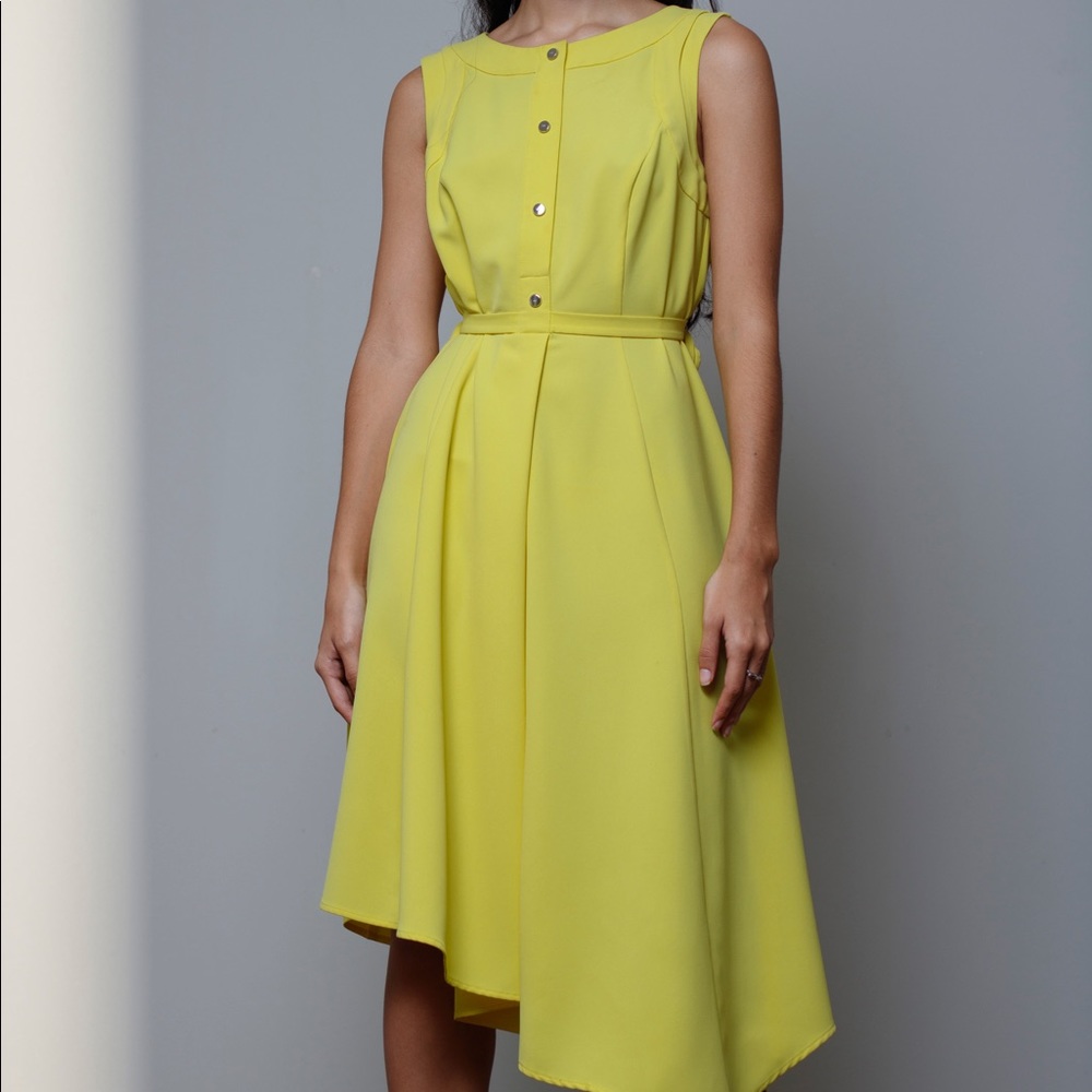 Karen Millen Yellow Dress